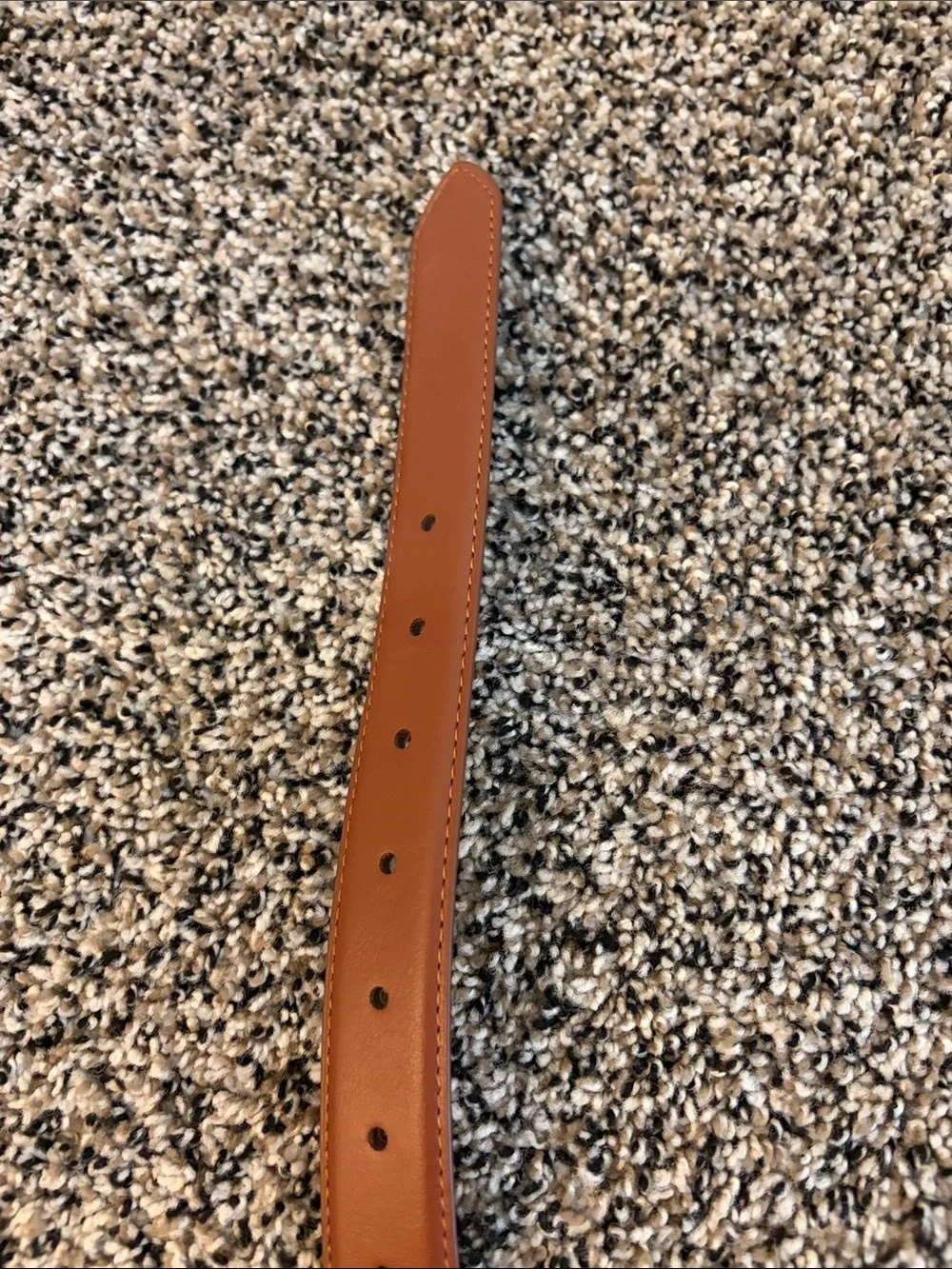 a new day Women's Tan Belt with Gold Buckle